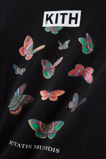 Butterfly Vintage T-shirt in Cotton
