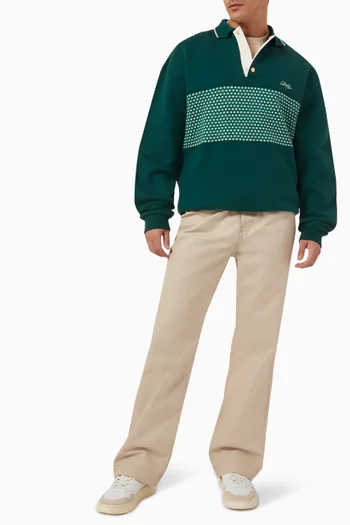 Le Polo Shirt in Cotton-knit Jacquard