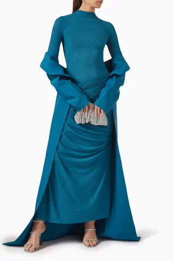 Reem Alswaidi Dress in Double Jersey Knit