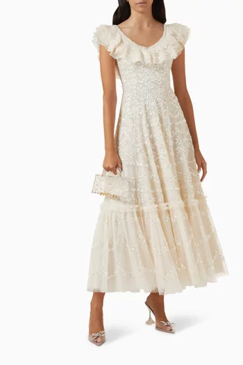 Everthine Sequin-embellished Gown in Tulle