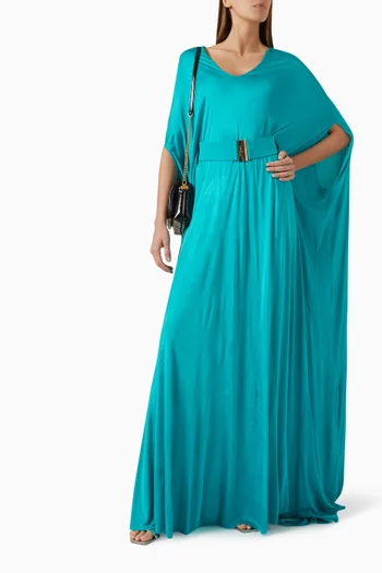 فستان فالغوارنيرا طويل فيسكوز