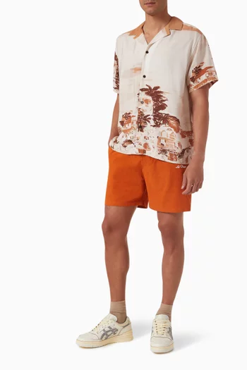 Coastal Printed Shirt in Tencel™