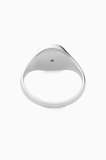 Opus Sapphire Ring in Sterling Silver