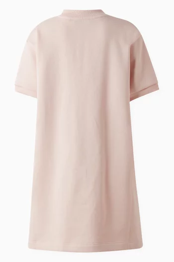 Petal Pocket Sweatshirt Dress in Cotton Fleece