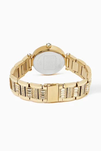 Cary Crystal-embellished Watch, 34mm