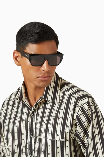 Niland Square Sunglasses in Acetate