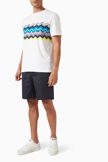 Pixelated Zigzag T-shirt