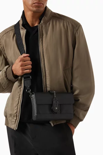 Groovy Crossbody Bag in Calf Leather