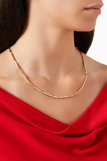 Shine Necklace in 14kt Gold-plated Sterling Silver
