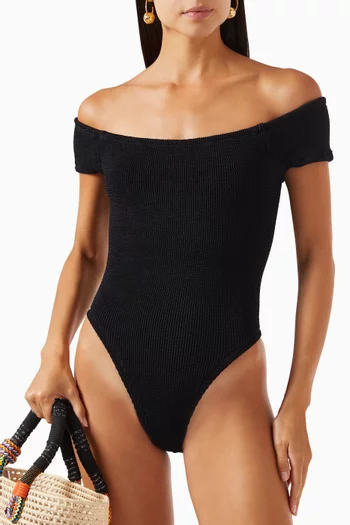 Grace One-piece Swimsuit in Crinkle Stretch Nylon