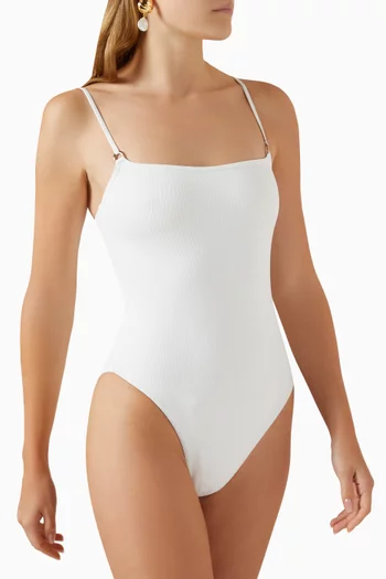 Palma Ribbed One-piece Swimsuit