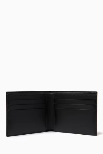 Bookish Bifold Wallet in Calf Leather