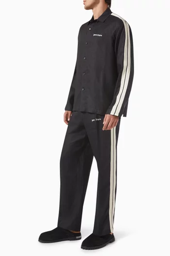 Classic Logo Trackpants in Linen
