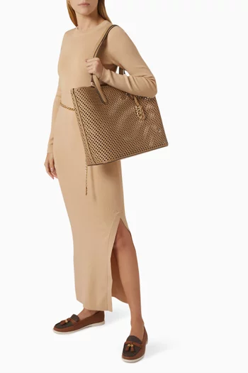 حقيبة يد إليزا مقاس XL جلد مجدول