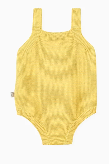 Duck Knitted Bodysuit in Organic Cotton