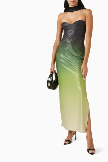 Athena Maxi Dress in Stretch-nylon
