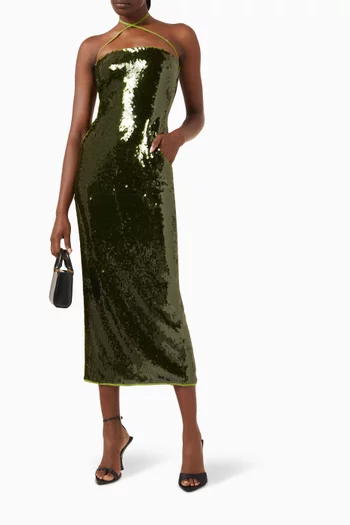 Audrey Sequin-embellished Dress