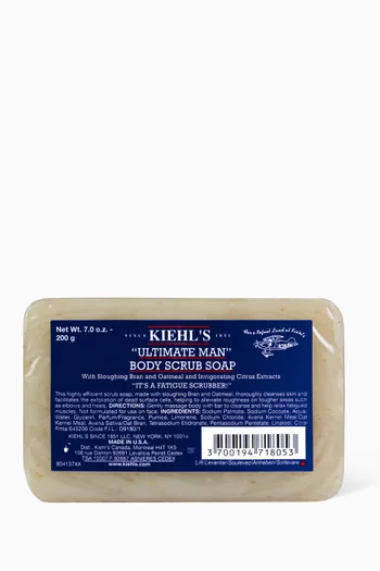 “Ultimate Man” Body Scrub Soap, 200g 