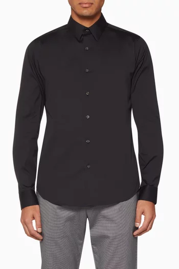 قميص سيلفان أسود