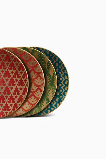 Fortuny Assorted Canape Plates, Set of 4