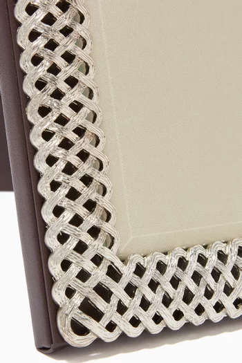إطار بتصميم مجدول مقاس 8 × 10 بوصة