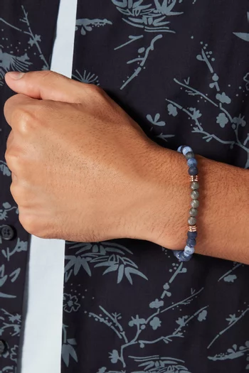 Stonehenge Silver Bracelet   