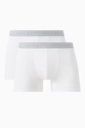 Essentials Boxer Briefs in Cotton Jersey, Set of 2