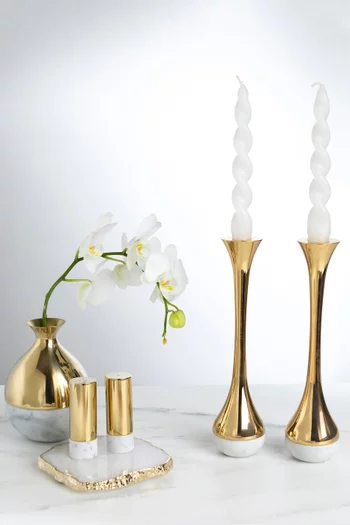 Coluna Dual Candleholders, Set of 2