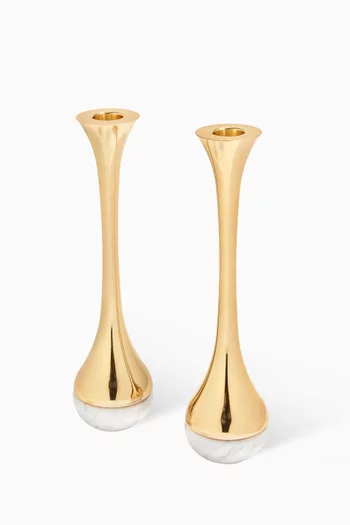 Coluna Dual Candleholders, Set of 2