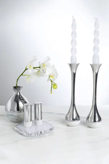 Coluna Dual Candleholders, Set of 2