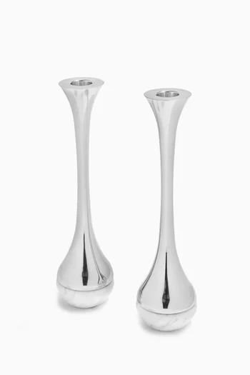 Coluna Dual Candleholders, Set of 2