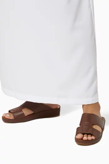 Cinghia Sandals in Calfskin Leather