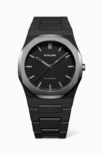 Polycarbon 40mm Space Grey Watch     