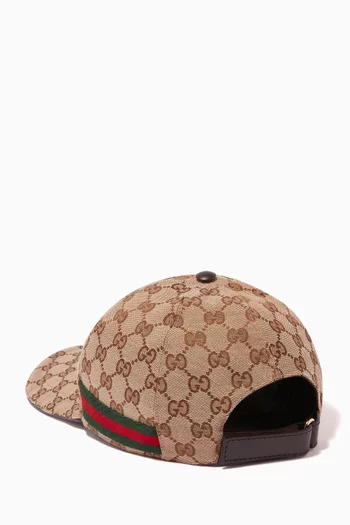 GG Baseball Cap in Canvas 