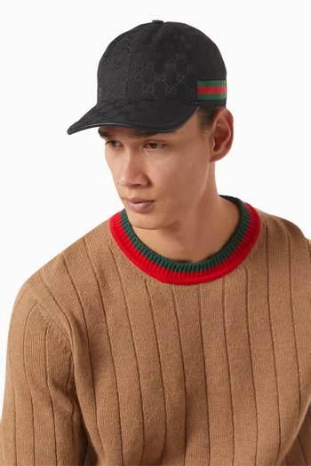 Web Baseball Hat in GG Canvas