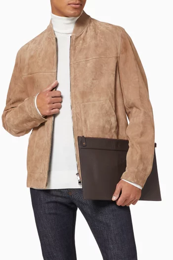Large Nomad Leather Pouch