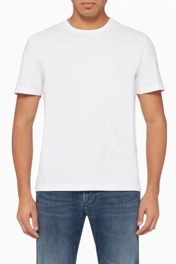 Garment-Dyed Cotton T-Shirt   