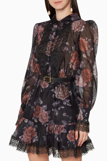 حزام هارنس بإبزيم جلد بوجهين