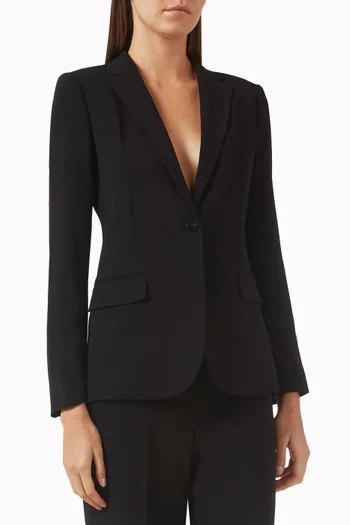 Staple Blazer in Japanese Crepe