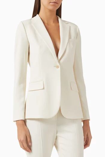 Staple Blazer in Japanese Crepe