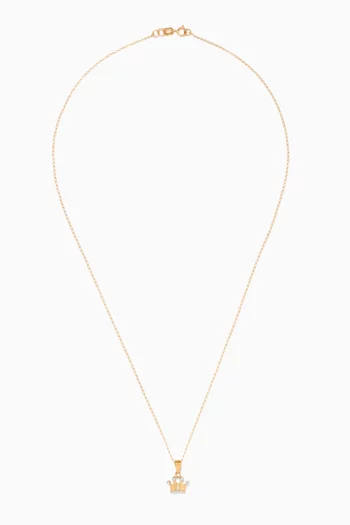 قلادة ماي برنسس بدلاية مرصعة بالماس