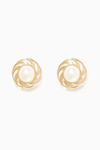 Pearl Stud Earrings