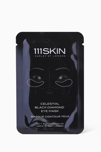 Celestial Black Diamond Eye Masks, Pack of 8    