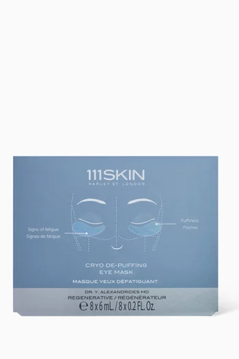 Sub Zero De-Puffing Energy Mask, Pack of 8