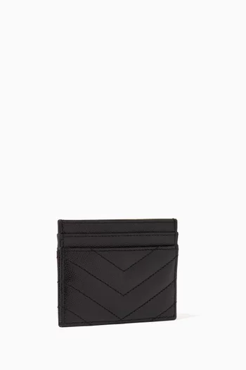 Cassandre Card Case in Matelassé Leather     