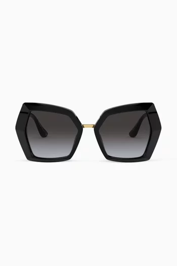 نظارة شمسية بشعار DG