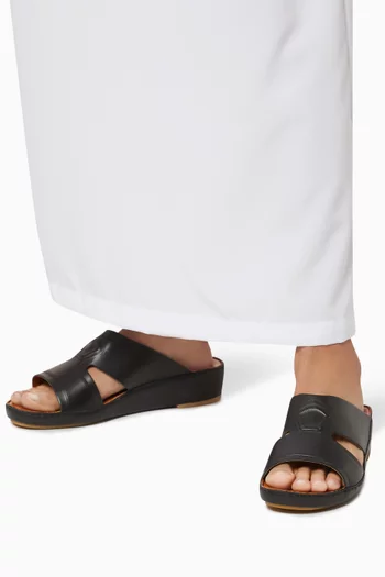 Peninsula Sandals in Softcalf Leather 