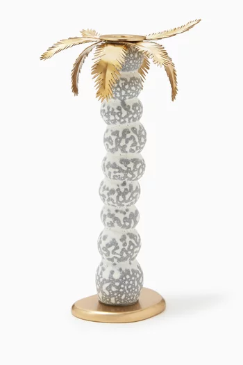Large Haas Mojave Palm Candlestick   