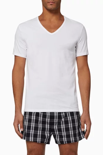 Lounge Cotton T-Shirts, Set of 2     