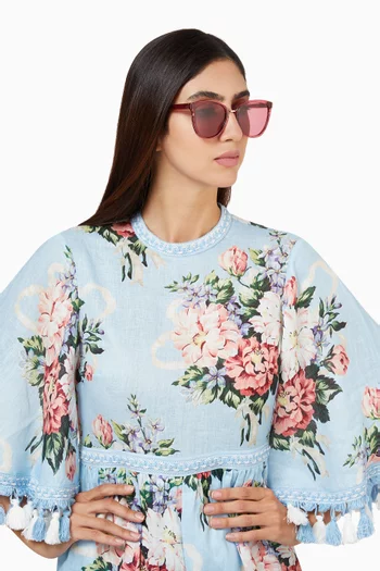 The Bellagio in Acetate & Stainless Steel 